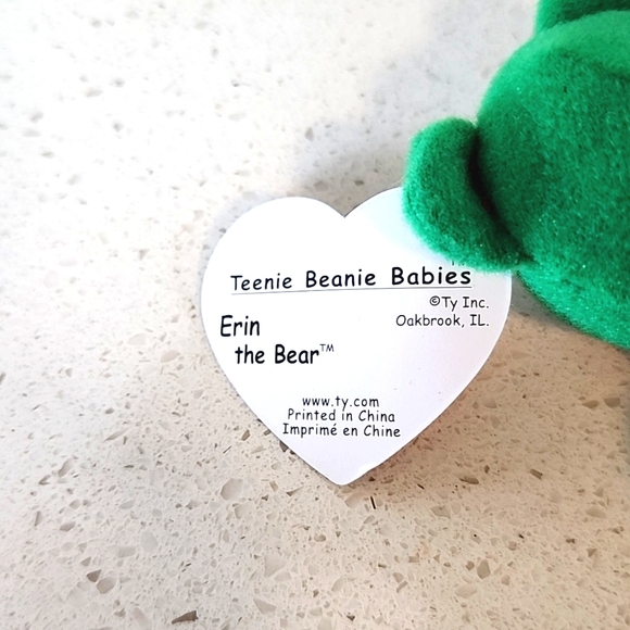 Vintage Ty Erin The Bear in original packaging. - Picture 4 of 9